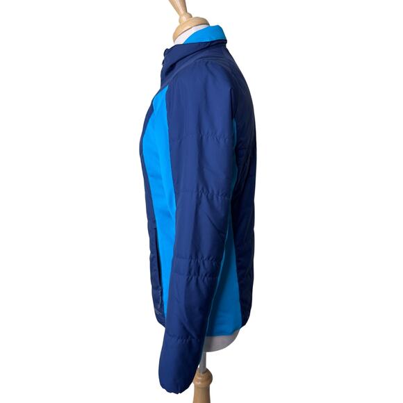 SALOMON Drifter Mid Reversible Jacket Medieval Blue Blue/ Hawaiian - Picture 7 of 11